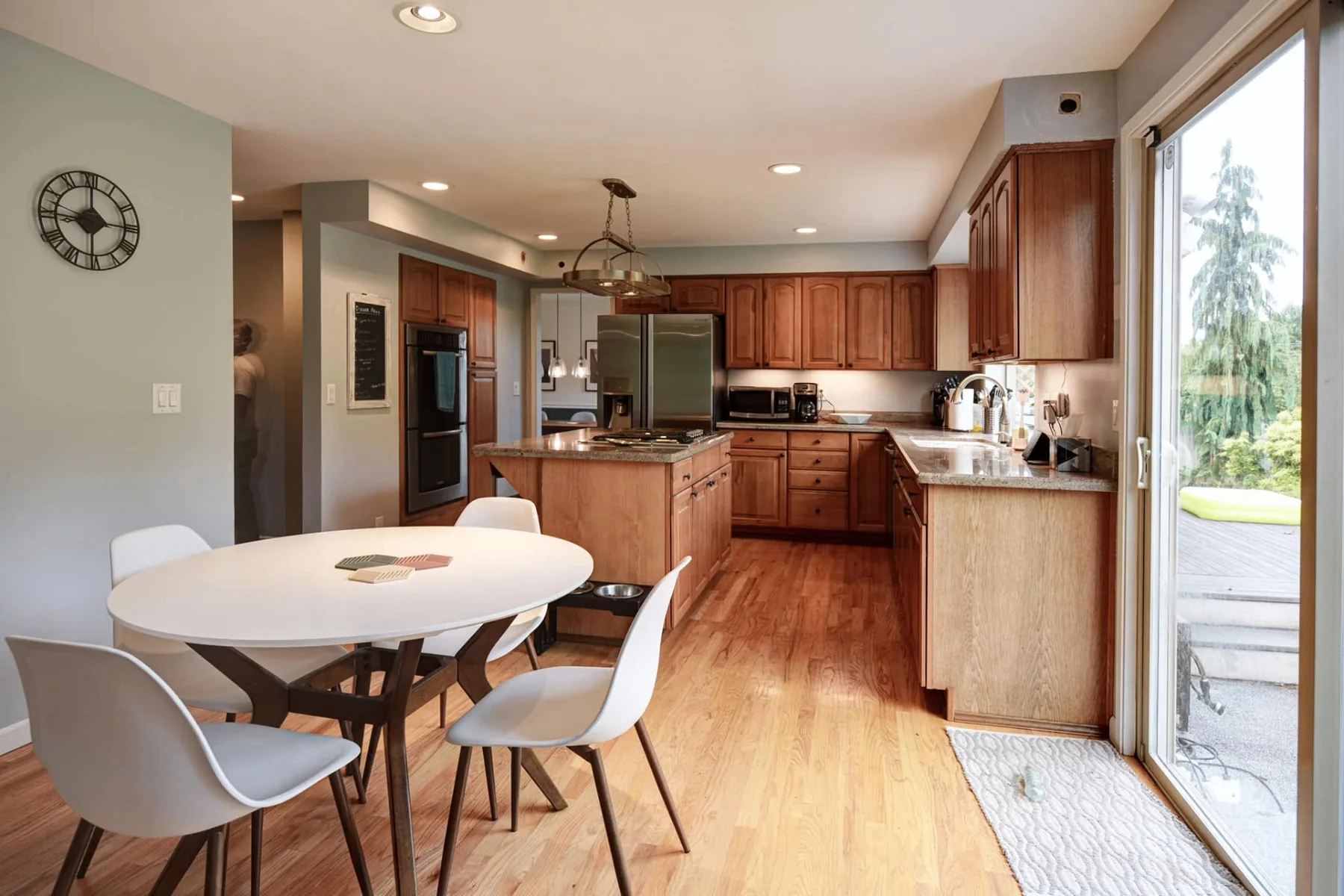 Warm Wood Kitchen Refresh — full home remodel by Century Renovations in King County, WA