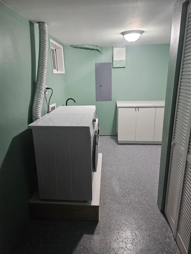 Basement Laundry Build-Out — laundry remodel by Century Renovations in King County, WA
